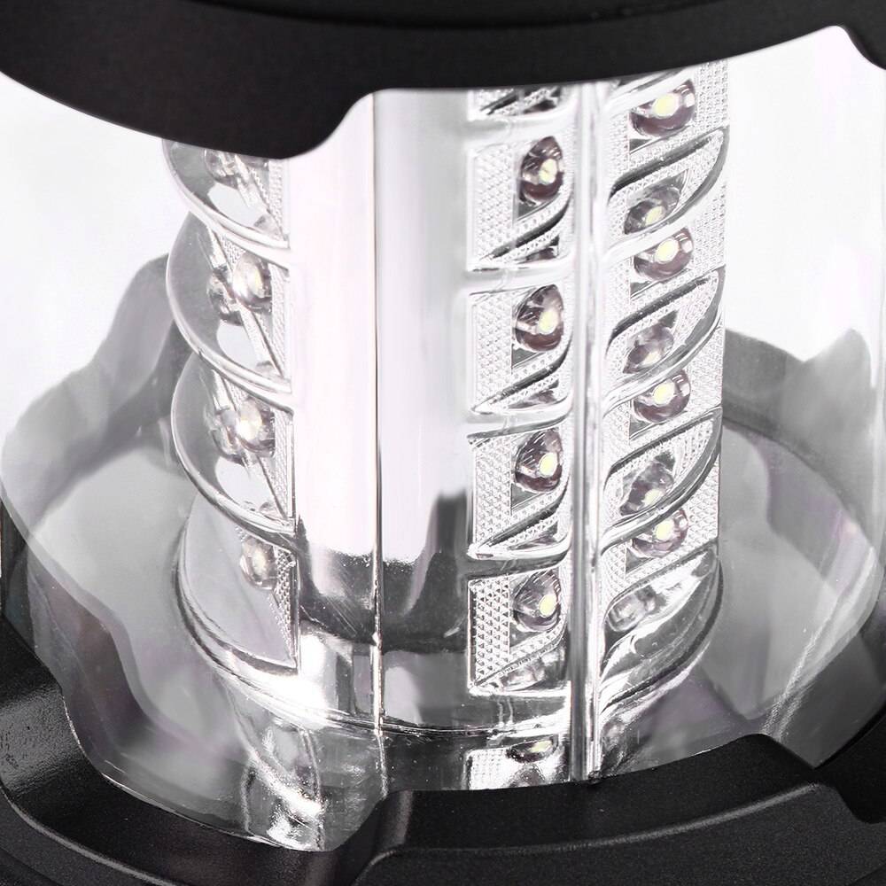 Ultra Bright Hanging Camping Lantern Travel & Outdoor Retracting Hanging Camping Lantern Lights & Lanterns Travel & Outdoor Color : Black