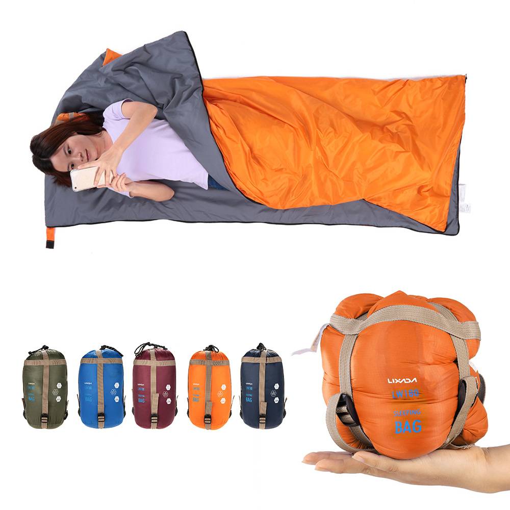 Ultra-light Envelope Sleeping Bag Travel & Outdoor Ultra-light Envelope Sleeping Bag Sleeping Bags Travel & Outdoor Color : Burgundy|Blue|Orange|Army Green|Dark Blue