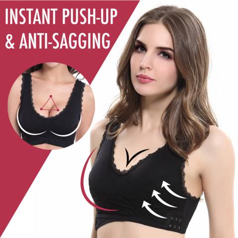 Easy Comfort Bra Apparel Best Sellers Easy Comfort Bra Women Clothing Color : BEIGE|BLACK|ROSE|PINK|PURPLE|WHITE|BLUE|SET OF 3 COLORS (WHITE, BLACK, BEIGE)