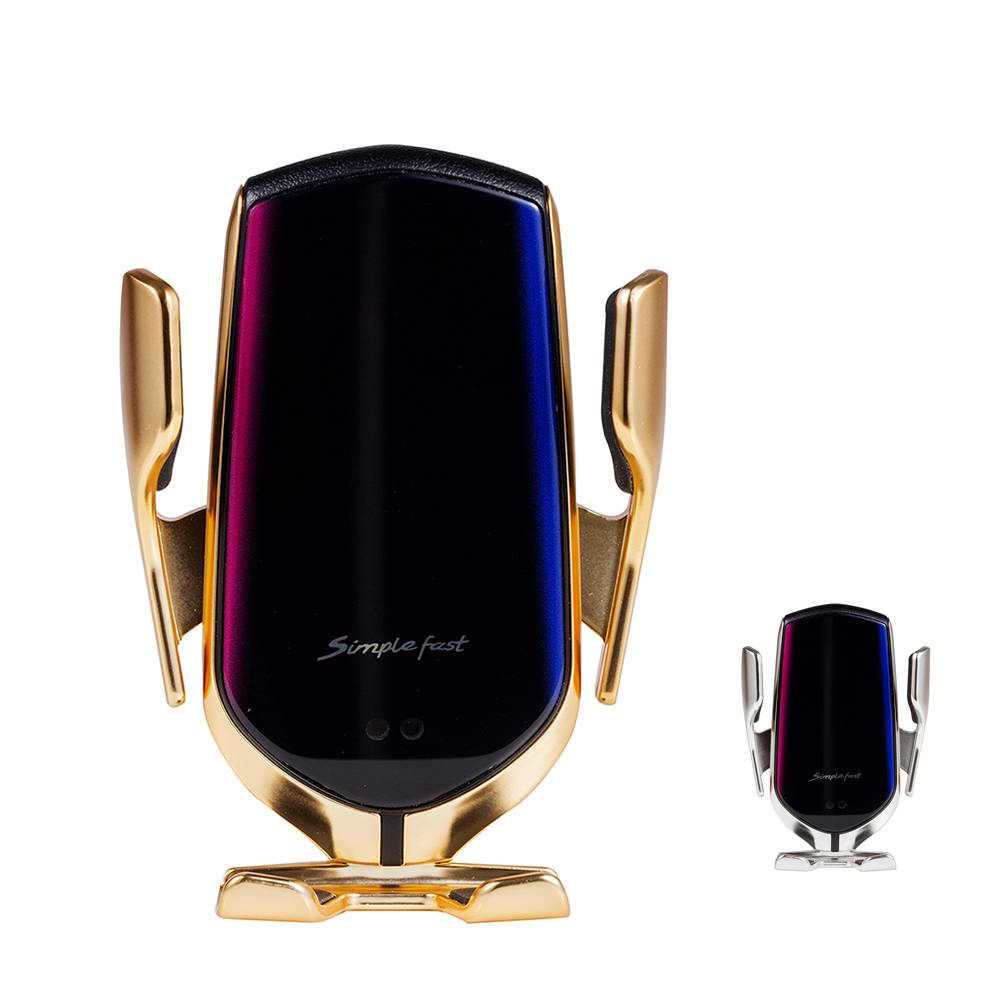 Smart Induction Car Phone Holder With Wireless Charger Phone Accessories Smart Induction Car Phone Holder With Wireless Charger