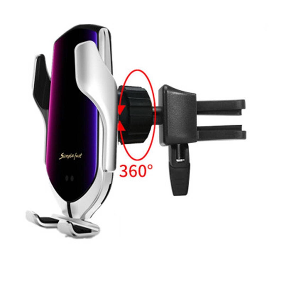 Smart Induction Car Phone Holder With Wireless Charger Phone Accessories Smart Induction Car Phone Holder Wireless Charging Car Holder Car Charger for iPhone Xs Max XR Samsung