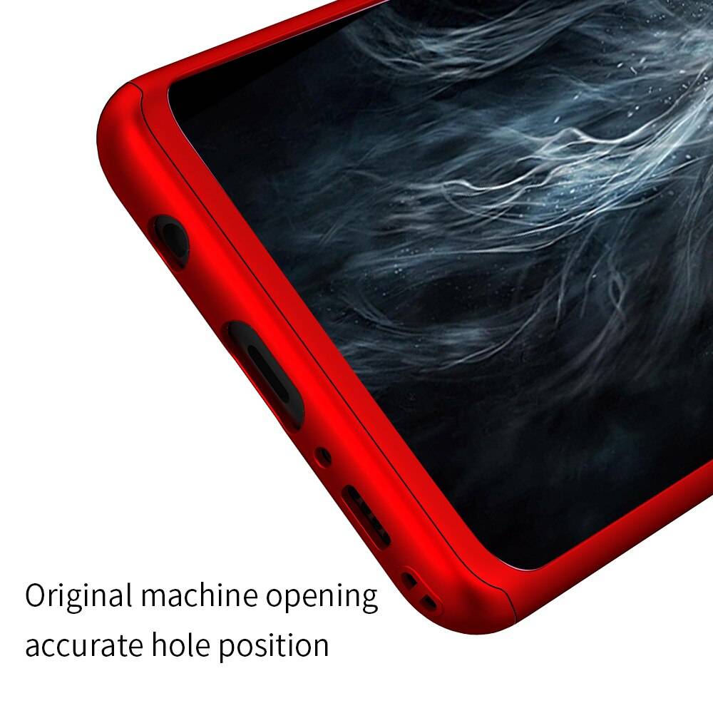 Mobile Phone Bumper For Samsung Phone Accessories Shockproof 360 Degree Matte Phone Case For Samsung Galaxy Note 9 8 S7 S9 S8 S10 Plus S10e 2 in 1 Protection Back Cover