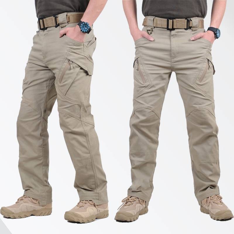 Tactical Flexible Cargo Pants Apparel GEJIAN IX9 City Military Tactical Pants Men SWAT Combat Army Pants Casual Men Hikling Pants pantalones hombre Cargo Pants Men