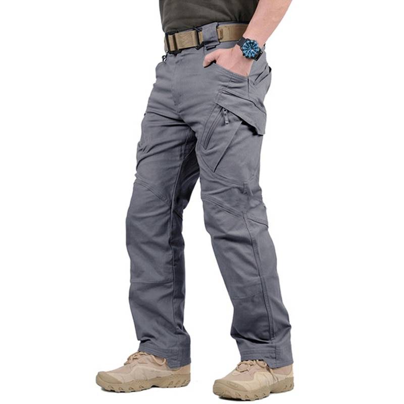 Tactical Flexible Cargo Pants Apparel GEJIAN IX9 City Military Tactical Pants Men SWAT Combat Army Pants Casual Men Hikling Pants pantalones hombre Cargo Pants Men