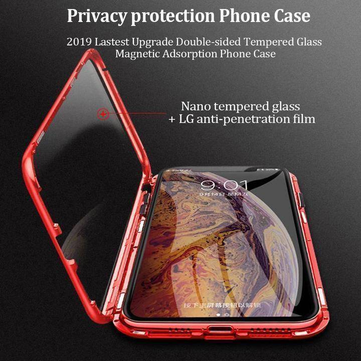 Magnetic Adsorption iPhone Case Best Sellers Phone Accessories Privacy Protection Anti-Peep Magnetic Phone Case Best Sellers Phone Accessories Phone Cases Model : For IPhone 6 6S|For IPhone 6 6S Plus|For IPhone 7 8|For IPhone 7 8 Plus|For IPhone XR|For IPhone X|For IPhone XS|For IPhone XS Max|For IPhone 11|For IPhone 11 Pro|For IPhone 11 ProMax