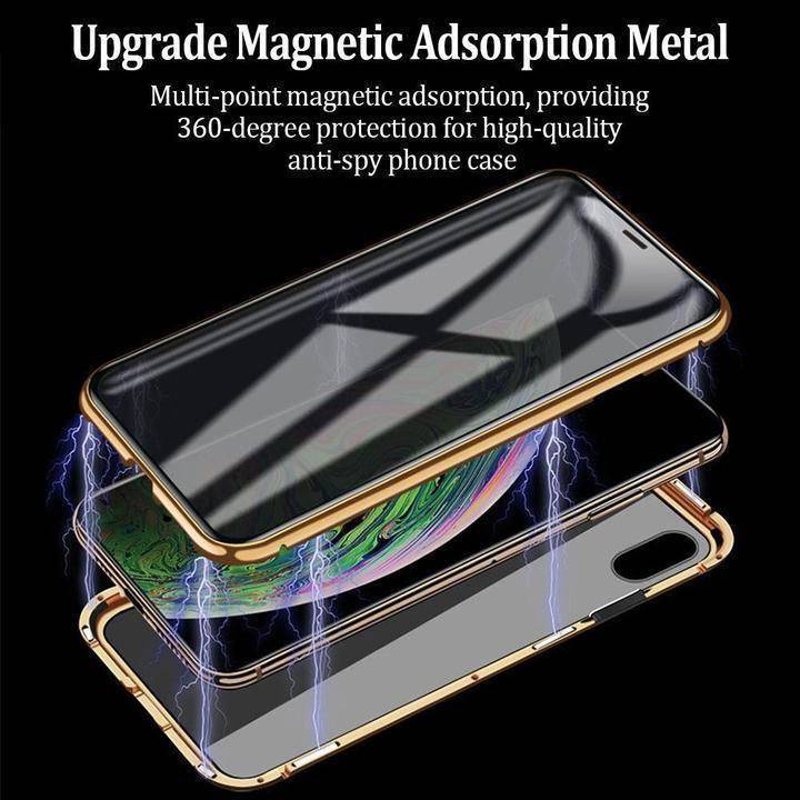 Magnetic Adsorption iPhone Case Best Sellers Phone Accessories Privacy Protection Anti-Peep Magnetic Phone Case Best Sellers Phone Accessories Phone Cases Model : For IPhone 6 6S|For IPhone 6 6S Plus|For IPhone 7 8|For IPhone 7 8 Plus|For IPhone XR|For IPhone X|For IPhone XS|For IPhone XS Max|For IPhone 11|For IPhone 11 Pro|For IPhone 11 ProMax