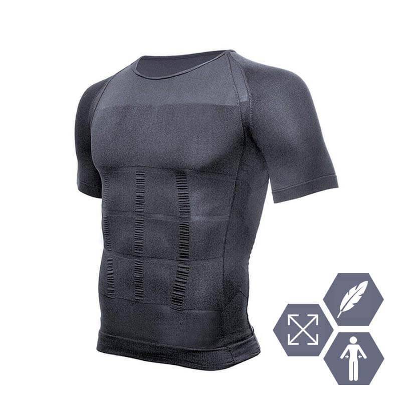 THE ULTRA-DURABLE BODY TONING SHIRT Apparel Best Sellers THE ULTRA-DURABLE BODY TONING SHIRT Best Sellers Color : Black|Blue|White