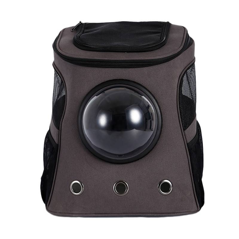 “The Fat Cat” Cat Backpack – For Larger Cats Backpacks & Bags Large Pet Backpack Portable Space Capsule Breathable Window Cat Carrier Dog Bag Pets Products Color : Gray|Pink|Gold