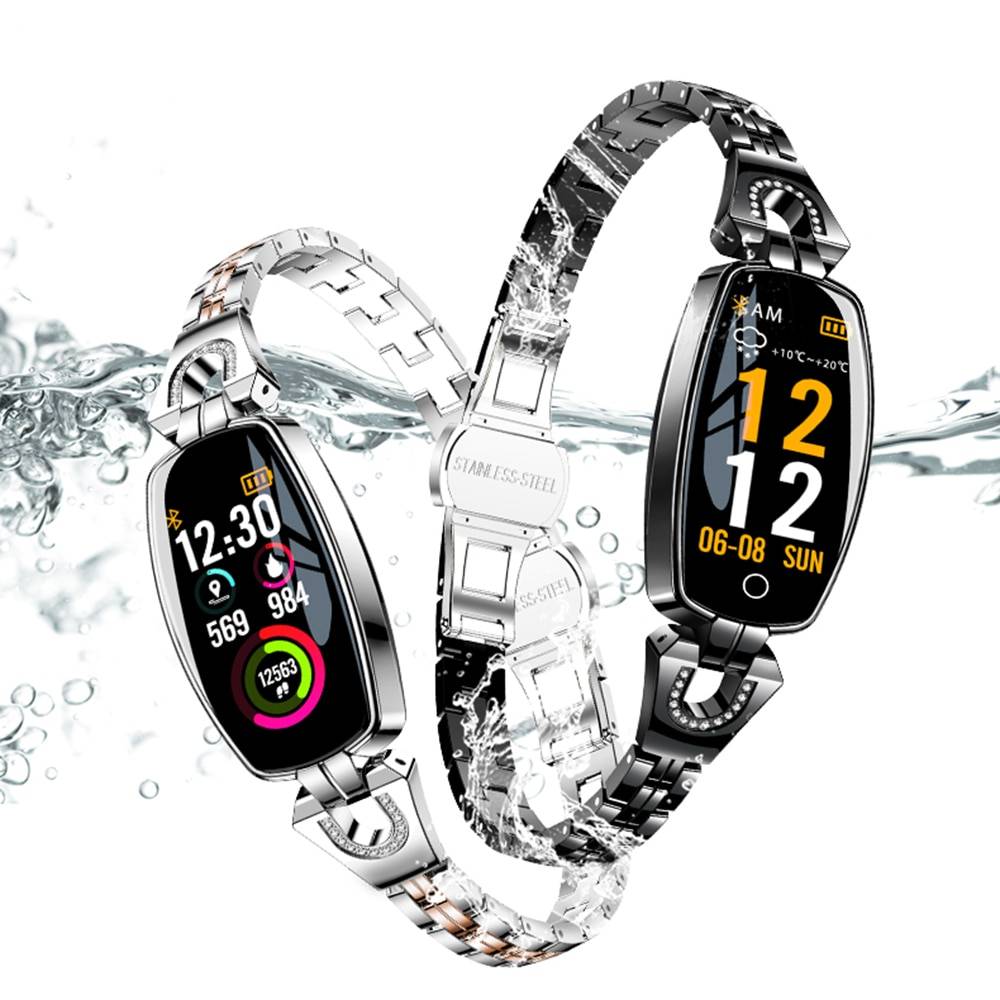 Feminine Beautiful Multi-Feature Smartwatch Accessories Feminine Beautiful Multi-Feature Smartwatch Accessories Color : Black|Silver|Gold