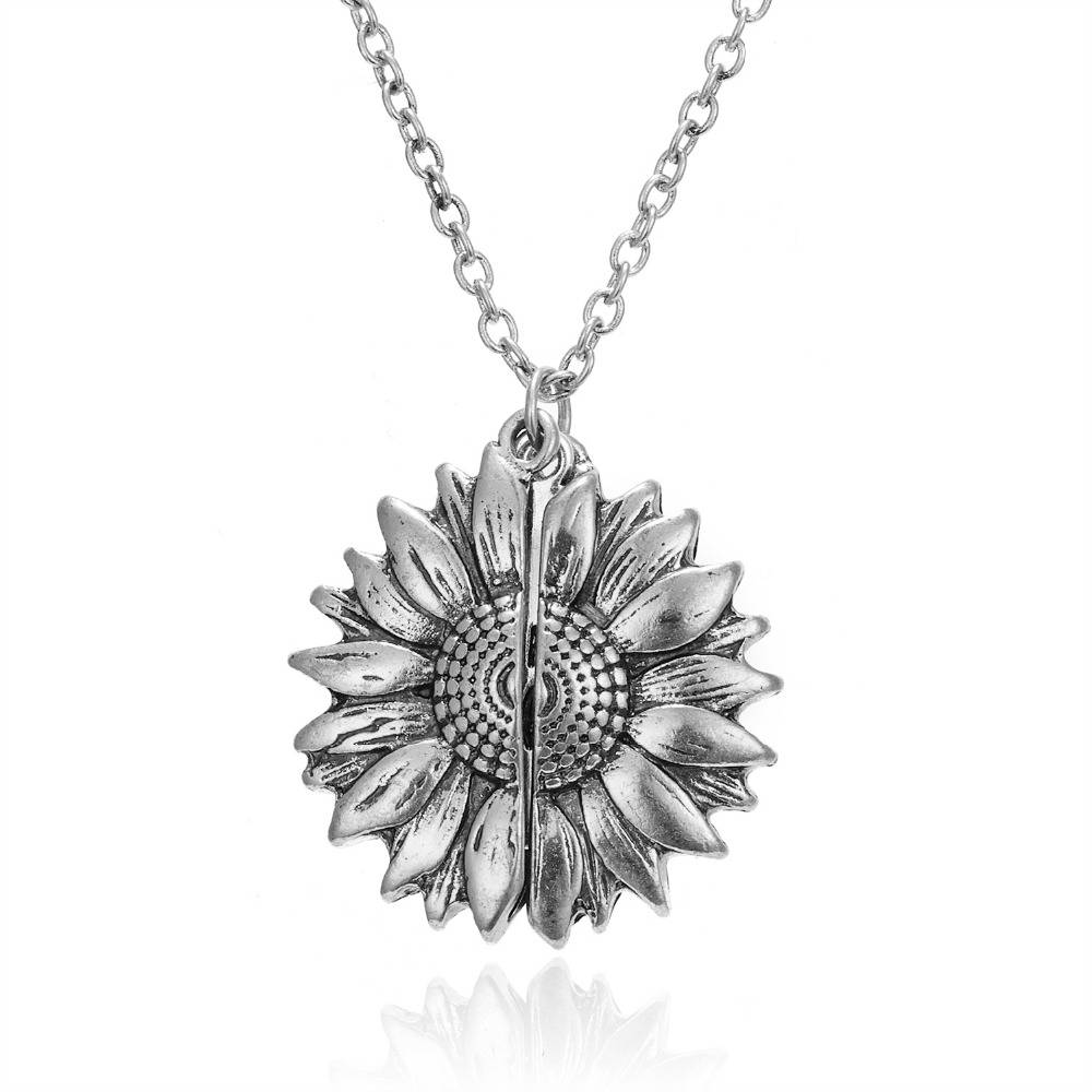 You Are My Sunshine Sunflower Pendant Necklace Jewelry You Are My Sunshine Sunflower Pendant Necklace Jewelry