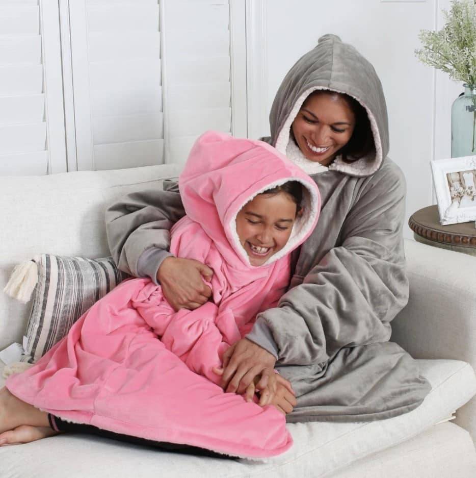 Ultra Soft & Cuddly Wearable Blankets Apparel Ultra Soft & Cuddly Wearable Blankets Apparel Women Clothing Color : Baby Pink|Black|Blue|Pink|Red|Grey