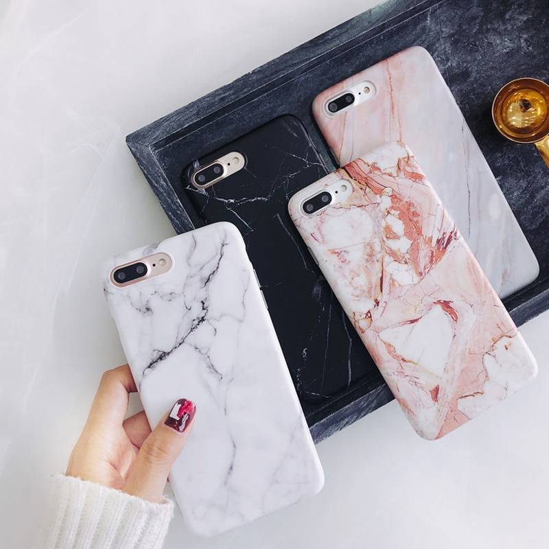 Moskado Phone Case For iPhone 6 6s 7 8 Plus Luxury Glossy Granite Stone Marble Texture Cover For iPhone 11 Pro X XS Max XR Shell Phone Accessories Moskado Phone Case For iPhone 6 6s 7 8 Plus Luxury Glossy Granite Stone Marble Texture Cover For iPhone 11 Pro X XS Max XR Shell Phone Accessories